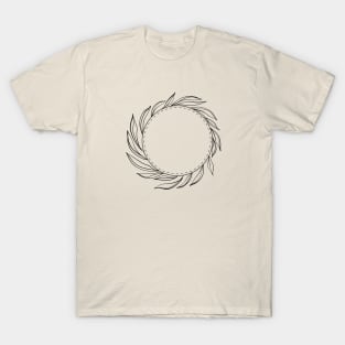 floral wreath T-Shirt